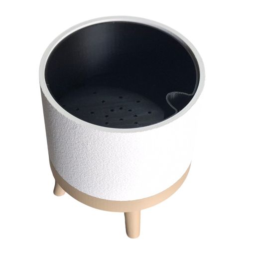 20260902_130816-Photoroom.jpg Stool-Shaped Plant Pot – Modular Planter (3D Printable STL Files)