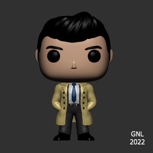 Castiel 3D model
