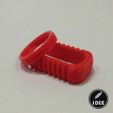 15.jpg Free STL file Cable Ring Clip Organizer・3D printing template to download