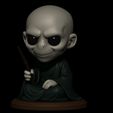 Lord-Voldemort-render-1.jpg Cute Voldemort Wizard – Chibi STL Figure