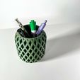 untitled-2274.jpg The Atila Pen Holder | Desk Organizer and Pencil Cup Holder | Modern Office and Home Decor