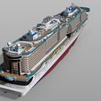 c.jpg SUN PRINCESS (2024) cruise ship print ready model