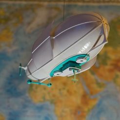 DSC_8949.jpg Free STL file Battle zeppelin lamp・3D printable model to download