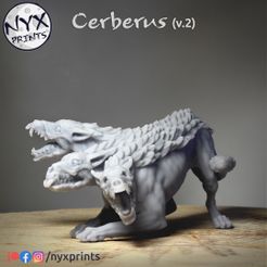 & Cerberus wv.2) Fichier 3D Cerberus (v2)・Design pour imprimante 3D à télécharger, nyxprints