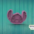 stitch-cara.jpg Cortador de biscoitos Stitch Cara Stitch Head