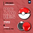 Pokemon-fondo-rojo.png Grinder Pokeball | Print a Bit