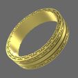 Greek-Maze-Pattern-Ring---16mm-Inner-Diameter-7.jpg Bague à motif de labyrinthe grec - 16 mm de diamètre intérieur