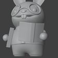 9.jpg Set Librarian Bunny Boy Figurine