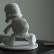 Stormtroopa_02_shrink.jpg Free STL file Stormtroopa (Stormtrooper + Koopa Troopa Statue)・Model to download and 3D print