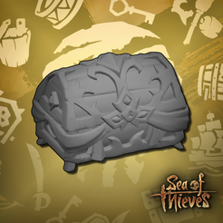 Chest_of_Fortune_2.png Fichier STL MER DES THIEVES Coffre de Fortune・Plan pour imprimante 3D à télécharger