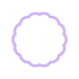 scalloped circle-7.5cm.stl Cortador de galletas con forma de círculo festoneado (disponible en varios tamaños)