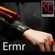 Ermr 02.jpg STL file Ermr - Wrist mounted airsoft gun・3D print design to download