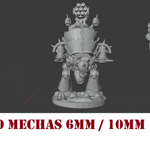 corruptmechpic.png demonic blight walkers (corrupted) 3 pack (6mm / 8mm scale)
