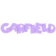 BlackRed - Garfield.stl 3D MULTICOLOR LOGO/SIGN - Garfield