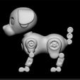robot_dog_2.jpg Robot Dog Model - Mechanical Pet STL - Cybernetic Dog Print - Sci-Fi Dog Design - Robotic Animal Figure