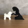 WhatsApp-Image-2022-12-27-at-14.29.42.jpeg Girl and her poodle(wavy hair) for 3D printer or laser cut