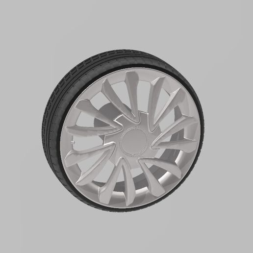 STL WHEEL FIAT LINEA 3D model