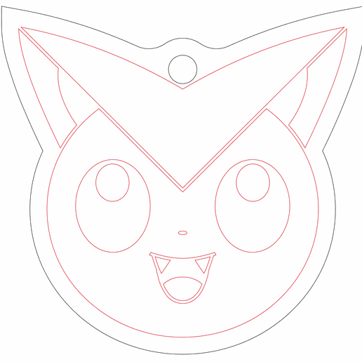 🗝️ Victini Keychain – Shuffle-Style Pokémon – STL & SVG・Free STL File ...