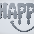 HAPPY-Keychain.png POSITIVE ENERGY Word Collection