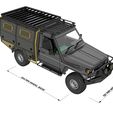22.jpg TOYOTA LAND CRUISER FJ75 WITH REAR TRAY FOR 1 TO 10 SCALE