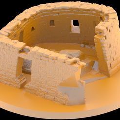 0001_display_large.jpg Archivo STL gratuito Ruinas de Machu Picchu - Templo del Sol・Objeto imprimible en 3D para descargar