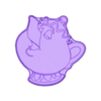 Mrs.Potts.stl MRS. POTTS SOLID SHAMPOO AND MOLD FOR SOAP PUMP
