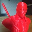Deadpool Buste HD (avec des supports), knightrider