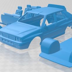Lancia-Delta-HF-Integrale-1992-Partes-1.jpg 3D file Lancia Delta HF Integrale 1992 Printable Car・3D printer model to download