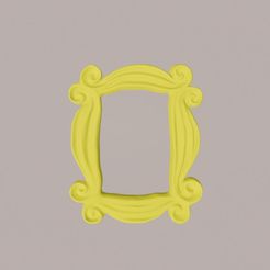 1.jpg Friends Tv Show - Monica's Peephole Door Frame