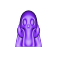 GHOST02.stl Ghost-Salt and Pepper shakers👻