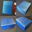 9 Kollage.jpg Deck box with Dragonscales for Magic the gathering, dice or storage