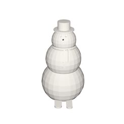 10000.jpg Fichier 3D bonhomme de neige・Design à télécharger et à imprimer en 3D, 1234Muron