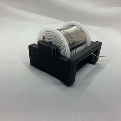 IMG_2528-min.JPG STL-Datei Solder Dispenser / Roll Holder kostenlos・Design für 3D-Drucker zum herunterladen, tylerebowers