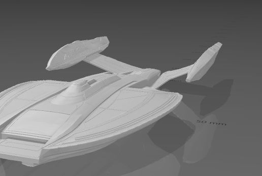 🖖 STO - Federation - Inquiry-class Battlecruiser - Type C・Free STL File ...