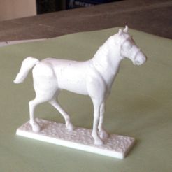 D1G2T1Q1_1.JPG 3D file Napoleonic figures 40mm Horse at rest (2)・3D print design to download