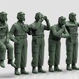 1.1107.jpg Tank Crew WW2 Russia 3D print model