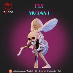 Chaotic-Mutant-Abominations_mosca.jpg FREE SAMPLE - Chaotic Mutant Abominations' Set - Fly Mutant