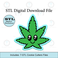 Etsy-Listing-Template-STL.png Weed Leaf 420 Cookie Cutter | STL File