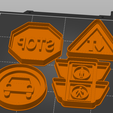 señal1.png Cutter/Cookie cutter traffic signs (x8 units)
