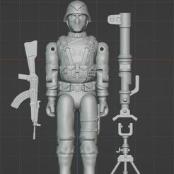 Screenshot-2023-09-07-172645.jpg 3D file COBRA OFFICER// GI Joe // O-Ring Action Figure・3D printer model to download