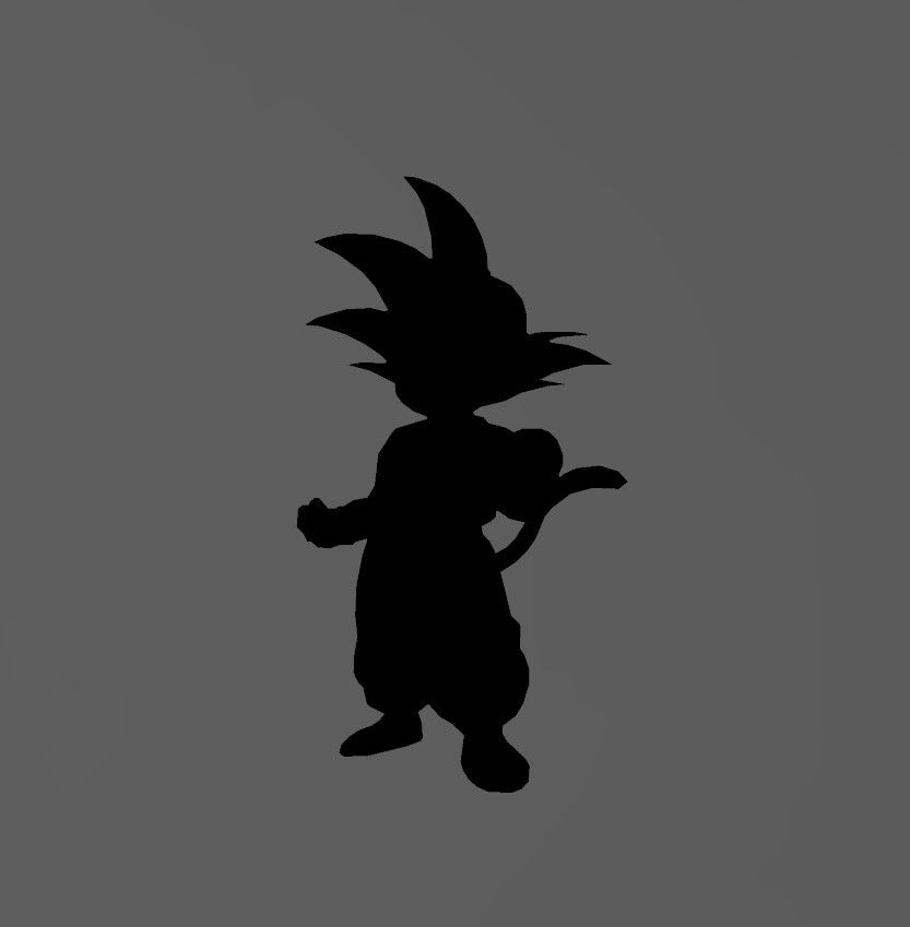 Download STL file San goku - 2D • 3D print object ・ Cults