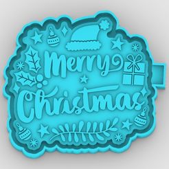 merry-christmas_1.jpg merry christmas - freshie mold - silicone mold box
