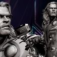 101422-Wicked-Thor-Sculpture-07.jpg Wicked Marvel Thor (Avengers Diorama) Sculpture: Tested and ready for 3d printing