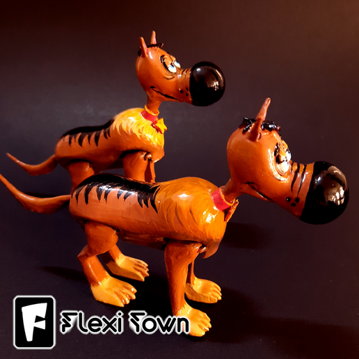 Photo-4.png Flexi Rantanplan, figurine articulée, 3mf inclus