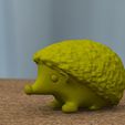 hedgehog_01.jpg STL file hedgehog・3D print object to download