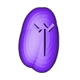 Ear Runestone.stl STL file Anglo-Saxon Furthorc Rune Set・3D printable model to download