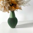 untitled-2128.jpg The Donos Vase, Modern and Unique Home Decor for Dried and Preserved Flower Arrangement  | STL File