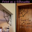 SpiderWeb-PicSilhouette.jpg Spider Web Corner Decoration for Window Doorway Halloween