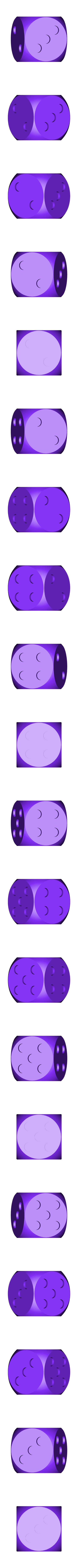 cheated_3.stl Cheated Dice