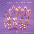 CANDELABRAS.png Candlelit Dinner - Full Set